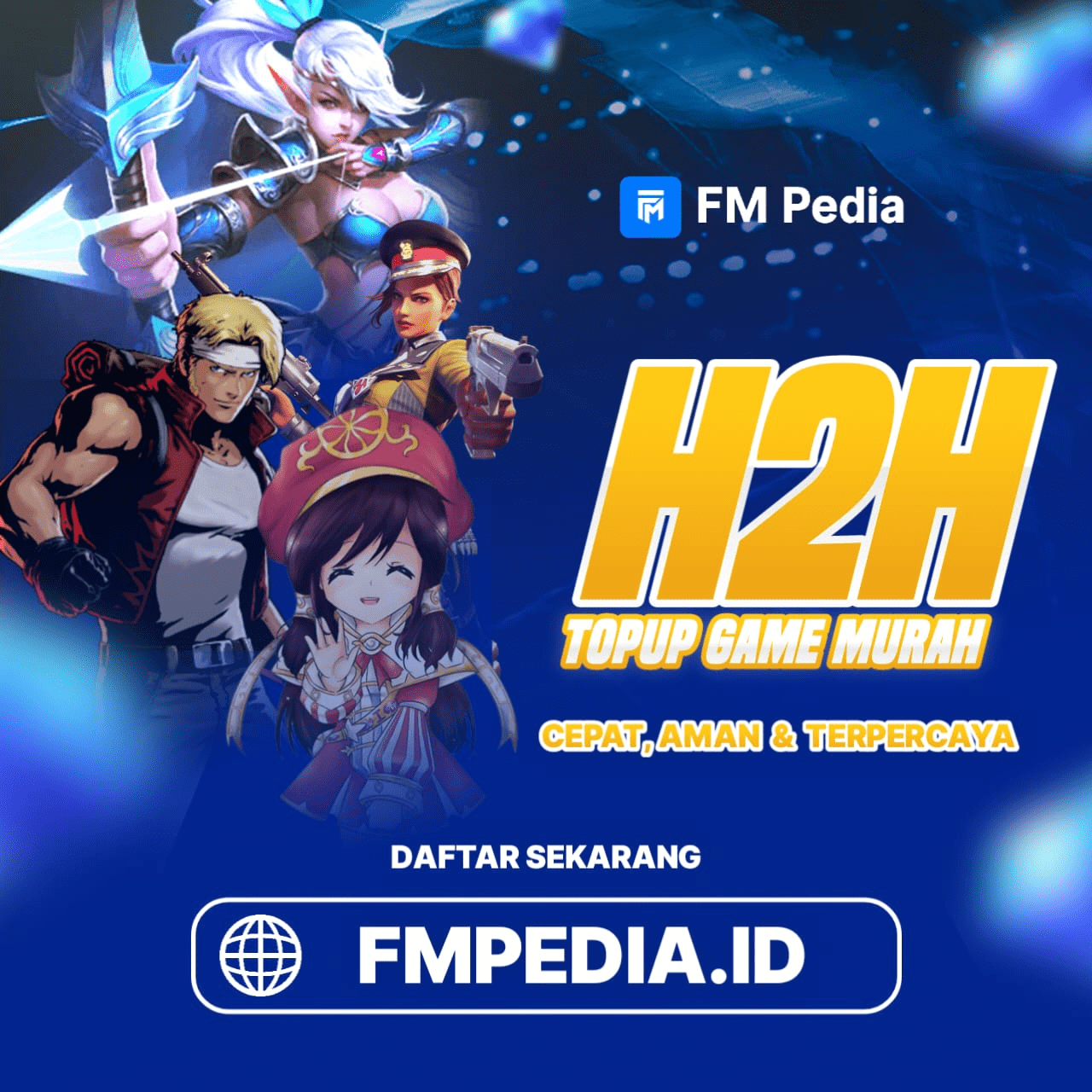 FM-Pedia | Distributor Pulsa, SMM, TopUp Murah H2H Di Indonesia